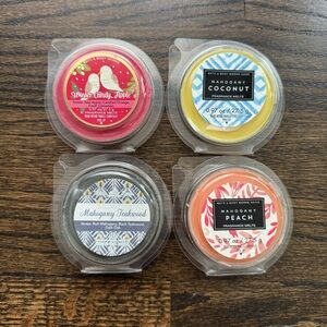 Bath and Body Works White Barn Fragrance Melts - Lot of 4 | NWT